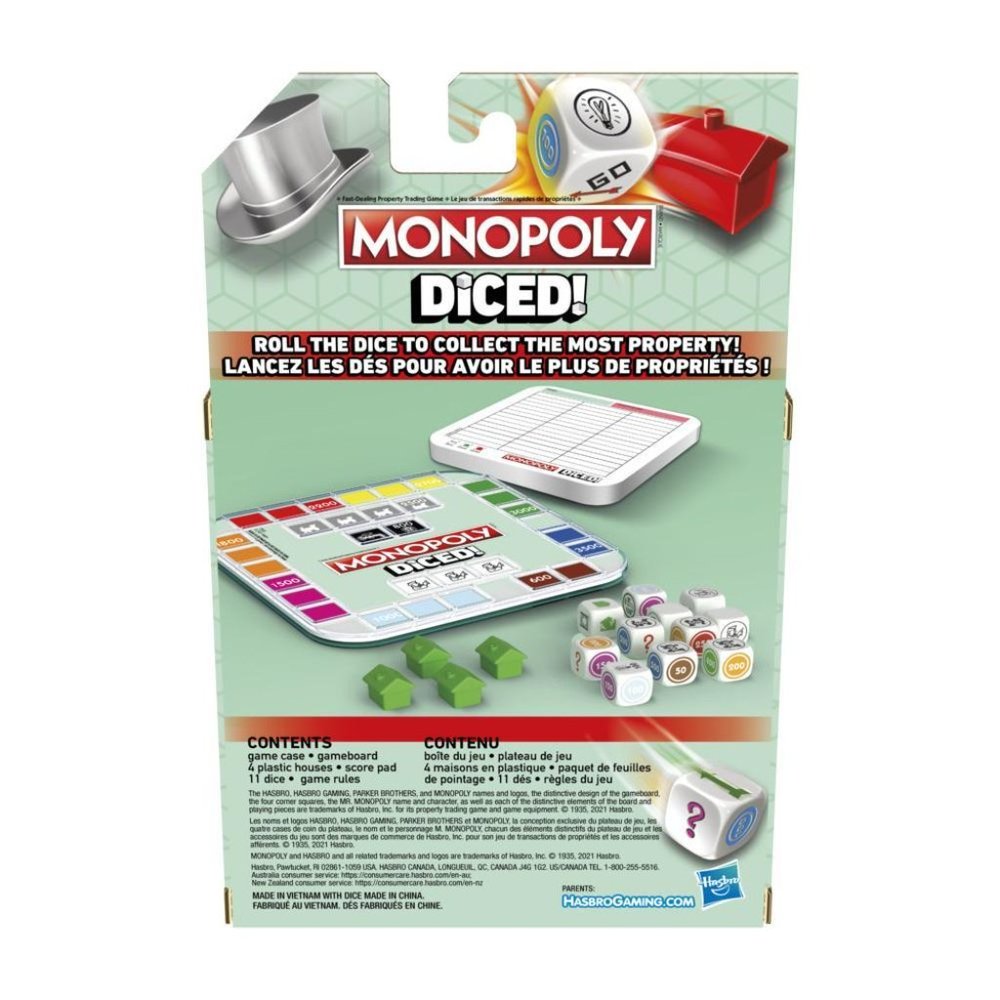 MONOPLOY DICED READY SET ROLL GAME. NEW IN BOX AGES 8 PLUS - Picture 2 of 4